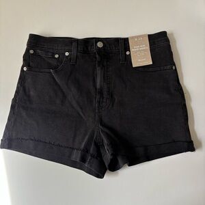NWT Madewell High-Rise Denim Shorts W29